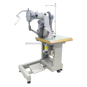 QK-168S New Hot Sale Double <b>Thread</b> Leather Inner Shoe Insole Side Stitching Industrial Sewing Machine Motor High-Speed - Product Image 1