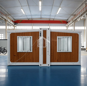 20英尺40英尺可扩展集装箱房屋钢制夹层板结构，适用于商店、办公室、酒店、公寓、住宅用途，中国 - Product Image 3