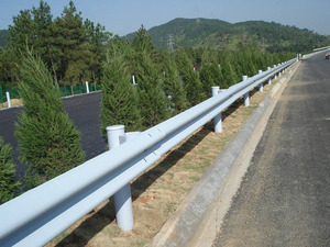 Highway Waveform Anti-collision Barrier Two <strong>Wave</strong> Three <strong>Wave</strong> <strong>Guardrail</strong> Board Rural <strong>Road</strong> <strong>Guardrail</strong> - Product Image 4