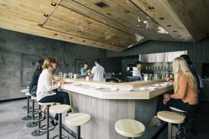 Mostrador de té de burbujas para cafetería comercial, Mostrador de <span class=keywords><strong>bar</strong></span> para restaurante, mostrador de comida de escritorio frontal, diseño de <span class=keywords><strong>bar</strong></span> interior en tienda - Product Image 2