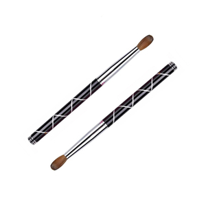 Custom Logo 100% Kolinsky Sable Acrylic <b>Nail</b> Brush Metal Handle for Acrylic Powder <b>Nail</b> <b>Extension</b> - Product Image 3