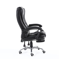 Chaise de bureau pivotante moderne avec soutien lombaire en filet intégral, tout en tissu pour salle à manger, maison, hôtel, chambre à coucher