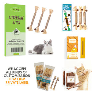 100% naturale <span class=keywords><strong>Matatabi</strong></span> bastoncini di Silvervine per la pulizia dei denti giocattolo per la masticazione dentale Silvervine bastoncini per gatti giocattolo - Product Image 6