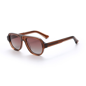 Fabricant de lunettes de soleil polarisées, lunettes rondes pour hommes, lunettes de soleil 2026, nouveau design, lunettes de soleil en acétate faites à la main - Product Image 1