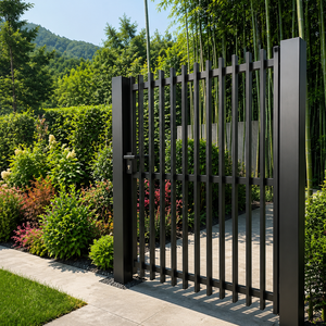 Puerta Corredera <span class=keywords><strong>de</strong></span> Hierro Forjado <span class=keywords><strong>de</strong></span> Estilo Filipino Moderno, Ecológica, con Diseño Natural <span class=keywords><strong>para</strong></span> Entrada Principal <span class=keywords><strong>de</strong></span> Casa, Garajes y Hogar, al Mejor <span class=keywords><strong>Precio</strong></span> - Product Image 1