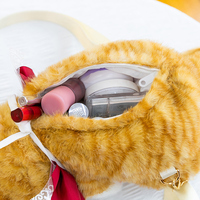 Sac à dos en peluche chat Ragdoll apaisant - Adorable jouet en peluche réaliste, cadeau d'anniversaire pour fille et compagnon de confort