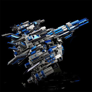 3D DIY Metal askeri bulmaca <span class=keywords><strong>Pilot</strong></span> 1 battleship model yapboz eğitici bulmaca lazer kesim hediyeler oyuncak çocuklar için - Product Image 4
