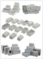 OEM 120x120x60mm ABS esterno plastica dispositivo elettronico custodia IP65 cavo impermeabile scatola di giunzione cina fabbrica DIY ROHS