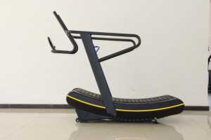 Manual comercial para cinta de correr <span class=keywords><strong>Technogym</strong></span>, pantalla LED de diseño curvo, ajuste de velocidad mecánica, prueba de frecuencia cardíaca, sin corazón - Product Image 2