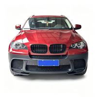 Kit de Carrocería 2026 para BMW X6 E71, Nuevo, Parachoques Delanteros y Traseros con Recortes para Faros Antiniebla, Hechos de Plástico