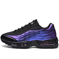 Tênis de corrida nk air max 95, tênis masculino esportivo, casual, tendência, amortecedor de ar, para atividades ao ar livre