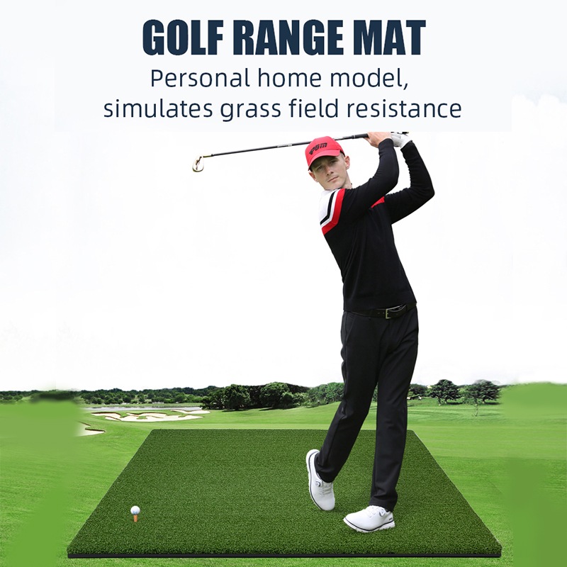 PGM DJD036 golf practice swing mat long grass non slip golf swing mat-企业官网