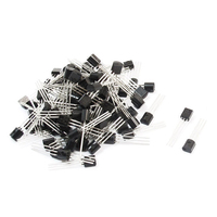 Transistor PNP LUJING S9015C SS9015CBU -45V -0.1A TO-92 Composants Encapsulés dans du Plastique