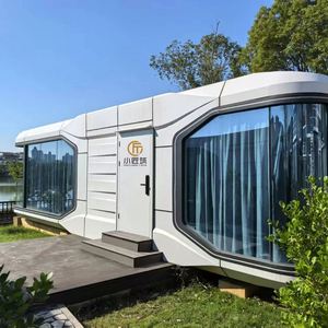 Casa Prefabbricata di Alta Gamma Personalizzabile Ispirata alle Capsule Spaziali per Applicazioni Alberghiere - Product Image 1