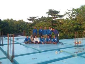 Marc Blue 50 + Lần Sử Dụng 18Mm 17Mm 19Mm 21Mm Pvc Shuttering Sheets Nhựa Xây Dựng Ván Khuôn Bê Tông Khuôn Mẫu - Product Image 5