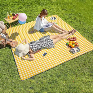 Printemps extérieur Portable pliable tapis imperméable pique-nique tapis de plage pour 200*300cm plage Camping pique-nique tissu - Product Image 3