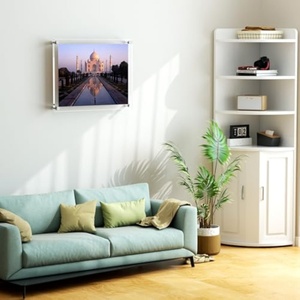 Factory Wholesale Modern Customizable Transparent for Acrylic <b>Floating</b> Picture Frame for Desktop & Countertop Home Decor - Product Image 6