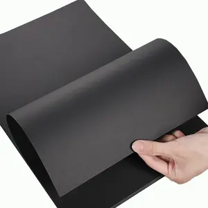 Fu Lam High quality 250GSM Black paperboard for Clothing Hangtags