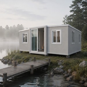 บ้านสำเร็จรูป SUNRISE Container Home แบบ 3 ห้องนอน สำหรับสำนักงานเคลื่อนที่หรืออพาร์ทเมนต์ พร้อมห้องน้ำ เหมาะสำหรับโรงงานหรือโรงแรม - Product Image 1