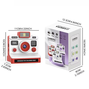 Câmeras Instantâneas para Crianças que Impressão Fotos, Presentes de Natal e Aniversário, Brinquedo Portátil para Meninas e Meninos de 3 a 10 Anos, Rosa - Product Image 2