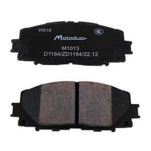 Pastillas de freno delanteras M1013, pastillas de freno para Toyota Yaris Prius Allion Belta Corolla Passo Porte <span class=keywords><strong>Probox</strong></span> Spade Vios Vitz Alza Haval H6 - Product Image 4