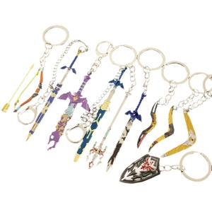 Llaveros Personalizables <span class=keywords><strong>de</strong></span> Aleación con Modelo <span class=keywords><strong>de</strong></span> Mini Pistola, Colgantes Vintage para Mochila, Regalos para Amigos Coleccionistas <span class=keywords><strong>de</strong></span> Anime y Videojuegos - Product Image 1