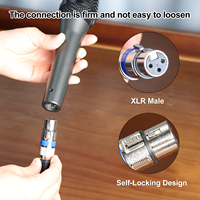 Kabel Mikrofon XLR Female ke 1/4 Inch (6.35mm) TRS Seimbang untuk Aplikasi Mixer, Gitar, Mobil, HDTV