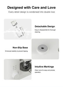 מכשיר אוטומטי להכנת מזון טרי לחיות מחמד, סיר אידוי ובלנדר עם סל מסתובב לארוחות בריאות תוצרת בית - Product Image 6