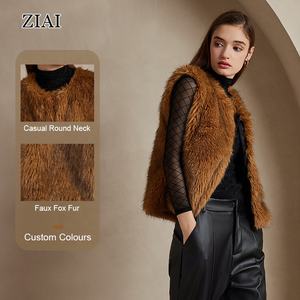 Abrigo de piel sintética Mujer <span class=keywords><strong>Chaleco</strong></span> de <span class=keywords><strong>pelo</strong></span> de mapache <span class=keywords><strong>Pelo</strong></span> artificial Abrigo de <span class=keywords><strong>pelo</strong></span> <span class=keywords><strong>largo</strong></span> <span class=keywords><strong>Chaleco</strong></span> de piel Chalecos - Product Image 2