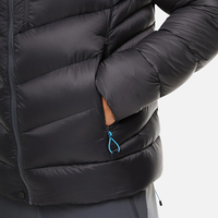 Nouveauté Veste en duvet avec logo personnalisé, manteau d'hiver chaud en duvet de canard, vestes zippées pour hommes