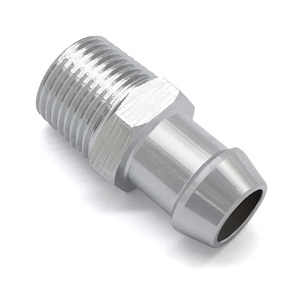 Ensemble de raccords de tuyau de chauffage 3/4" et 5/8", adaptateurs de tuyau de liquide de refroidissement nickelés pour pompe à <span class=keywords><strong>eau</strong></span> et collecteur d'admission moteur Chevy GM LS - Product Image 3