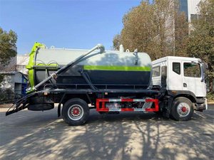 Camión Cisterna de Vacío Dongfeng 4X2 de 12000L Más Vendido para Eliminación de Aguas Residuales - Product Image 2