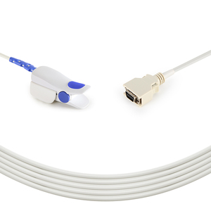 Sonda Spo2 reutilizable Compatible con Masimoose Original P/N Clip <span class=keywords><strong>de</strong></span> <span class=keywords><strong>dedo</strong></span> adulto <span class=keywords><strong>de</strong></span> 14 pines Sensor Spo2 <span class=keywords><strong>Precio</strong></span> <span class=keywords><strong>de</strong></span> fábrica - Product Image 1