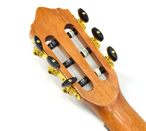 Chitarra classica in legno massello lucido da 36 pollici su misura in legno massello professionale fatta a mano in fabbrica in cina - Product Image 5