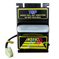 Accepteur de billets Fish Game Bill Acceptor Top TP70, accepte les devises en dollars américains, modèle pour jeux vidéo