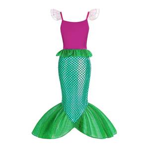 Vestido de Sirena para Niña, Diseño Personalizado, con Estampado de Animales y Flores, Tul, Dulce, Bonito, para Halloween 2026 - Product Image 3