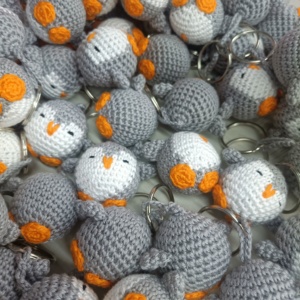 Đáng yêu <span class=keywords><strong>handmade</strong></span> móc móc động vật <span class=keywords><strong>Keychain</strong></span> món quà hoàn hảo - Product Image 1