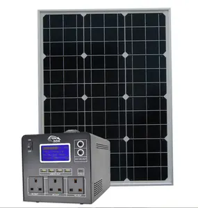 Solar Power Bank Stasiun Pengisian Daya Baterai Portabel Solar Power Station