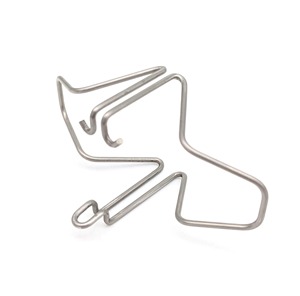 Composants de pliage de fil métallique en acier inoxydable sur mesure, fournis par l'usine, pour l'automobile et la machinerie - Product Image 1