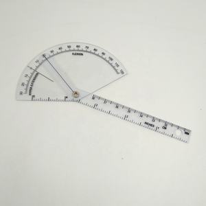 120 derece iletki plastik tıbbi spinal cetvel iletki parmak gonyometresi açı cetvel - Product Image 4