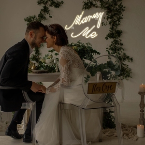 Marry <span class=keywords><strong>Me</strong></span>-letrero LED personalizado, iluminación de neón, propuesta de matrimonio, fiesta, casa, Arcade, apartamento, boda, arte, artículos de decoración de pared - Product Image 6