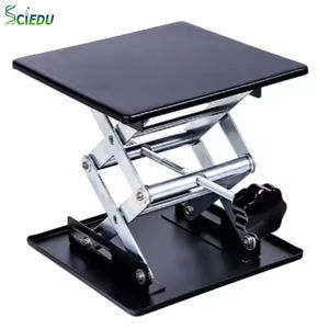 Plataforma Elevadora Manual de Laboratorio, Portátil, Pequeña, de Aluminio, de Fábrica - Product Image 1