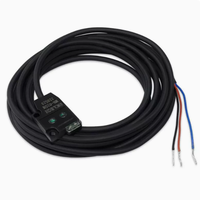 Capteur photoélectrique diffuse réfléchissant ultra-mince et ultra-compact BOJKE IP64 NPN NC/NO 12-24V DC avec câble de 2m, installation facile