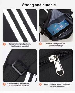 Wholesale Cheap Nylon Men's Messenger Bag <b>Small</b> Casual Crossbody Shoulder Bag with Custom Logo - Product Image 5