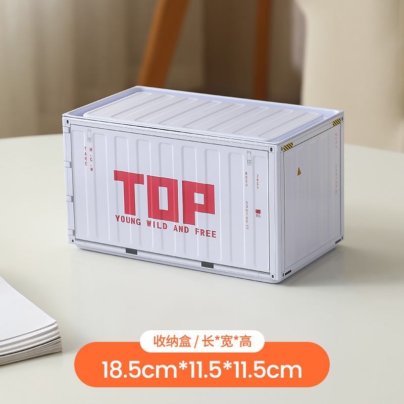 Large white storage box
