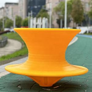 Chaise gyroscopique en plastique rotative à 360 degrés pour enfants chaise pivotante équilibrée intérieure et extérieure pour aire de jeux - Product Image 2