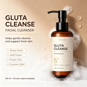 Limpiador Facial de Glutatión de Marca Privada, Fórmula con Vitamina C y Niacinamida, Cosméticos OEM ODM - Product Image 4