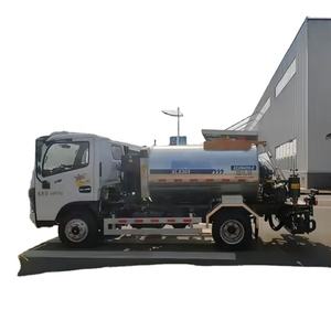<b>Road</b> Construction Asphalt Sprayer <b>Machine</b> Asphalt Distributor Truck Bitumen Emulsion Sprayer High Efficiency Engine Pump Motor - Product Image 4