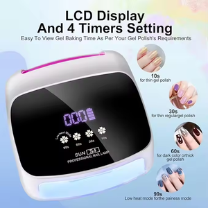 High Power Cordless <b>Nail</b> Dryer Professional Rechargeable UV LED Lamp Customize Logo Regular Polish <b>Nails</b> Art - Product Image 5