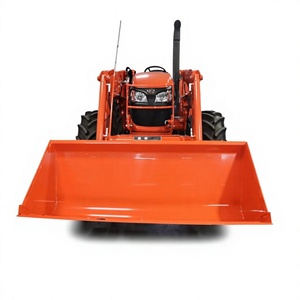 Nouveau tracteur agricole compact Orange 210HP 4WD à transmission par engrenages M7060HD, en bon état pour une utilisation agricole - Product Image 1